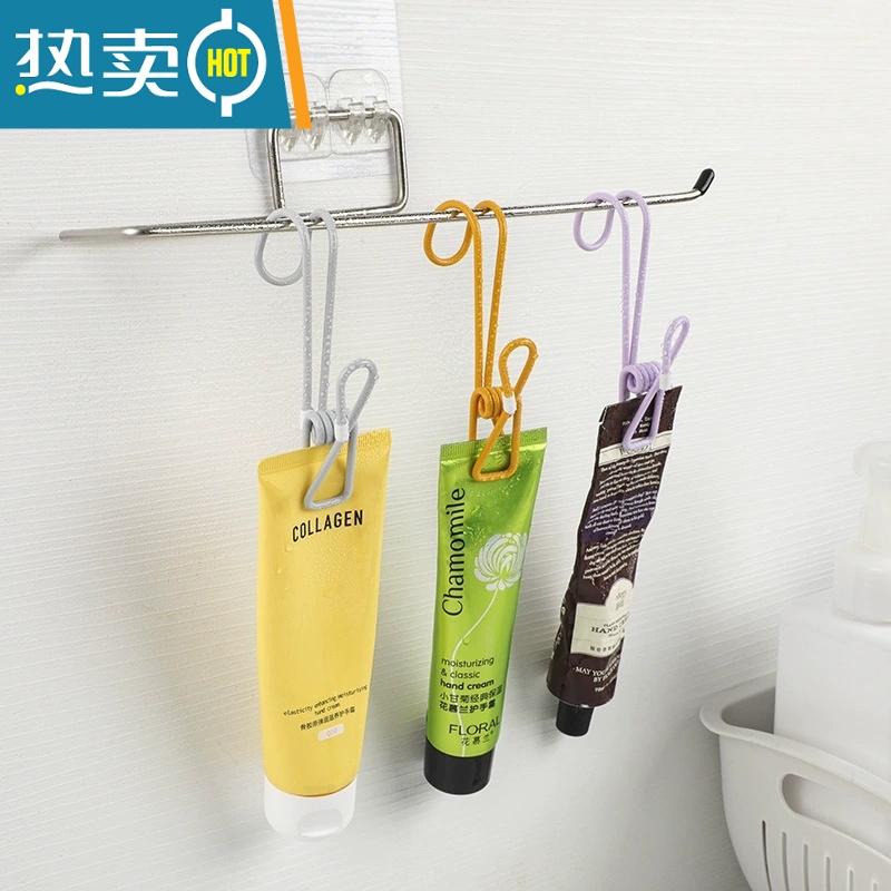 敬平多功能晾衣夹衣服夹家用晒衣服小夹子防风强力固定铁质浸塑晒袜子 长尾夹子12个装 带挂钩的款