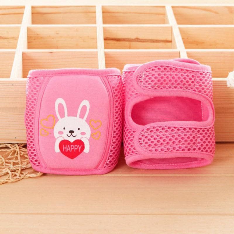 2双装夏季婴儿护膝可调节宝宝爬行护膝防滑儿童学步防摔运动护肘图片