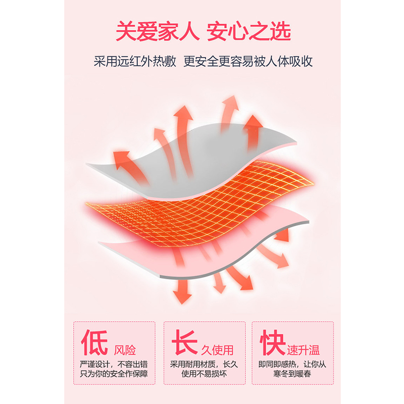 纳百川 暖宫腰带 粉色基础款