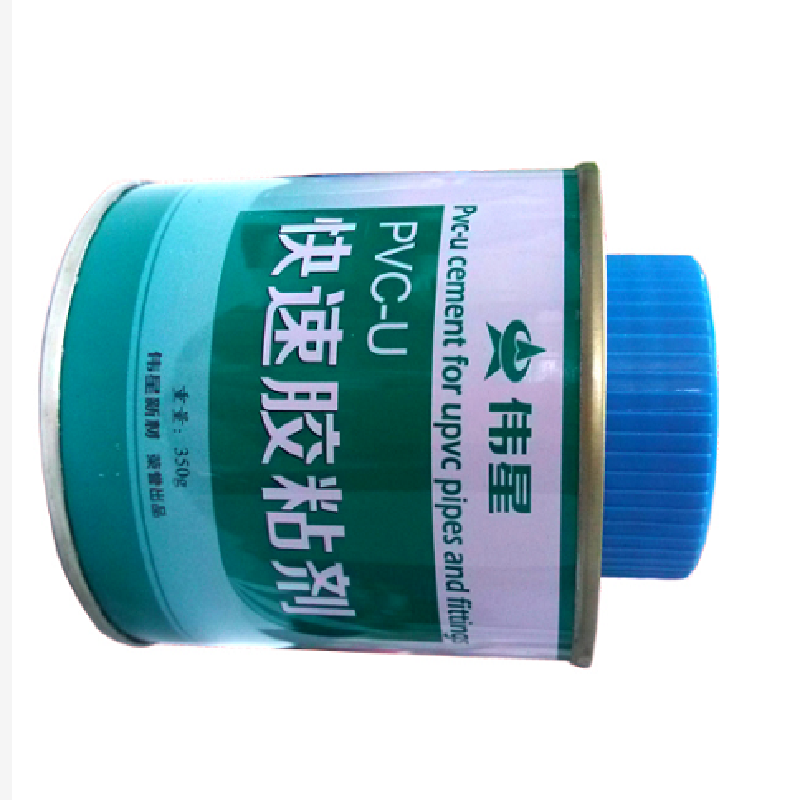 伟星 PVC-U快速胶粘剂 PVC管专用粘合剂 PVC胶水 350G*3瓶