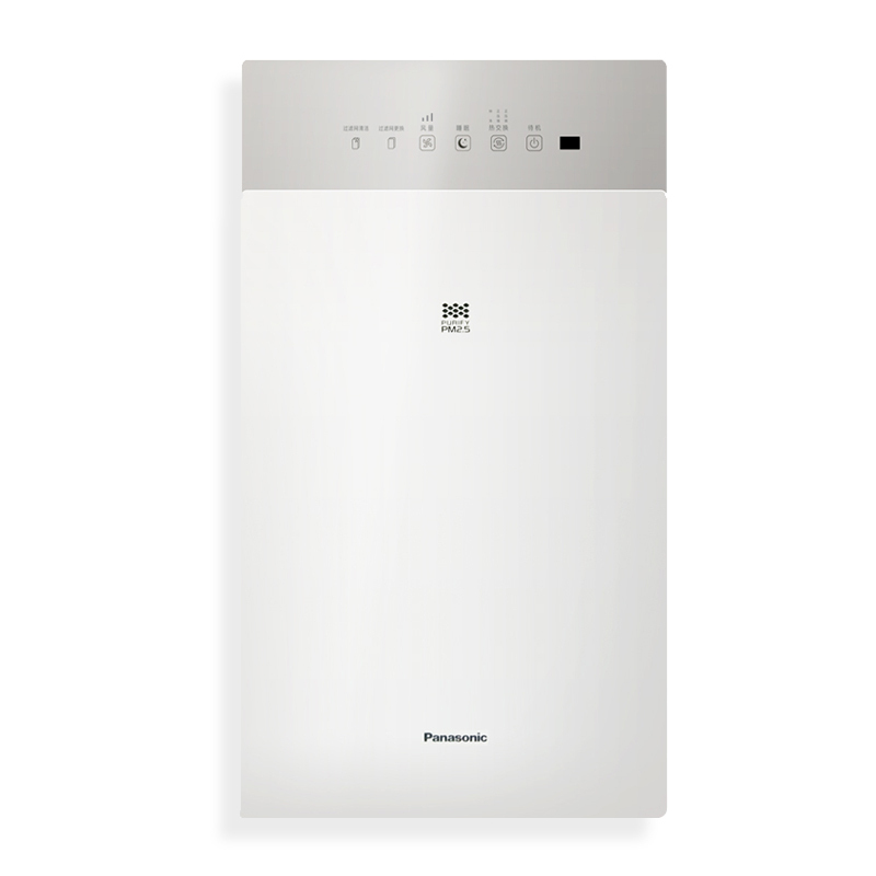 松下(Panasonic)新风系统家用壁挂式换气系统室内智能双向流全热(PM2.5版)FV-SNZ09V1