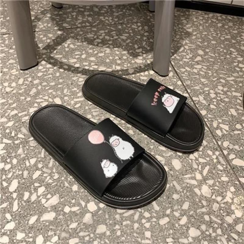 拖鞋女夏天室内居家用浴室防滑外穿防滑洗澡可爱卡通凉拖 随机款式 36-37(适合35-36的脚)