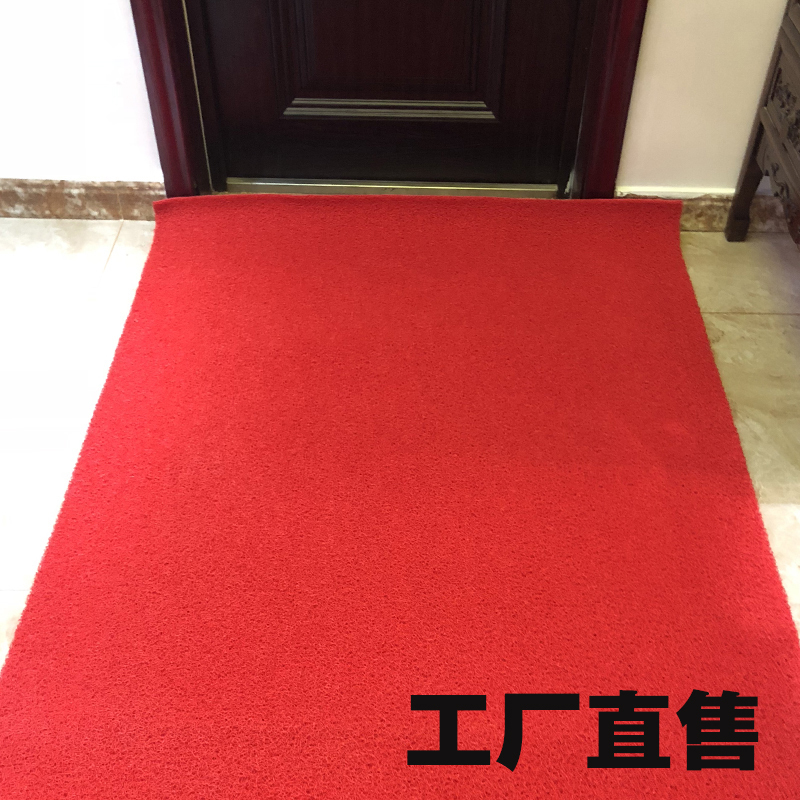 塑料地毯毯入户地垫店脚垫垫进蹭土丝圈家用pvc加厚_7高清大图