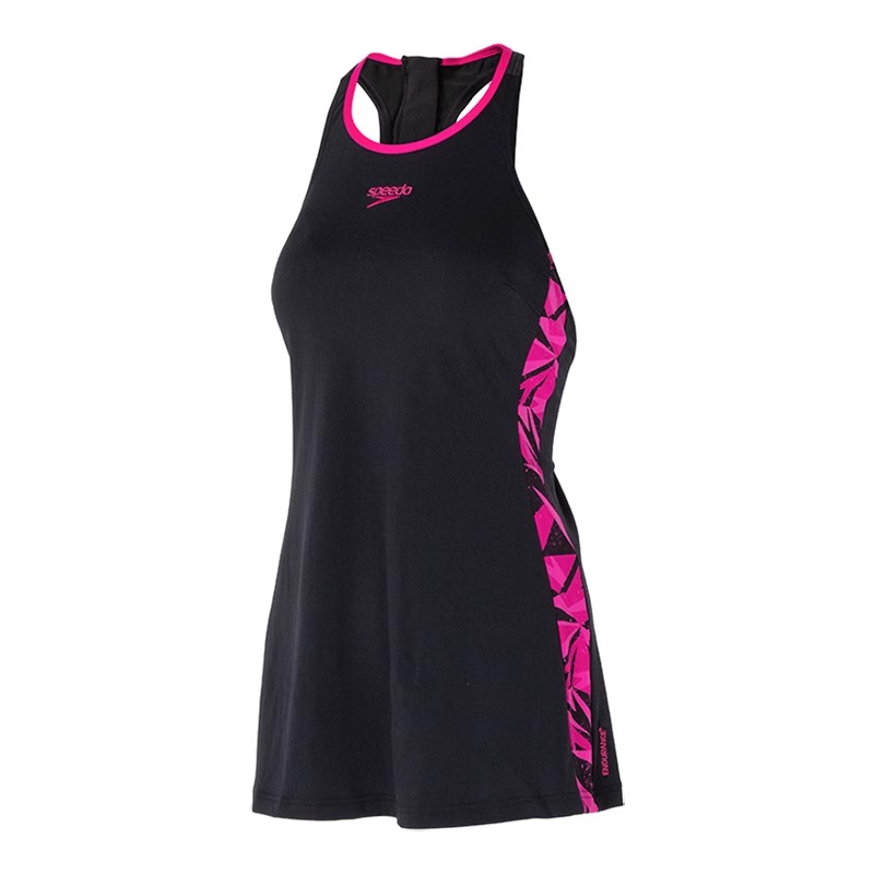 Speedo速比涛连体泳衣女装运动服游泳连衣裙8-12937G720