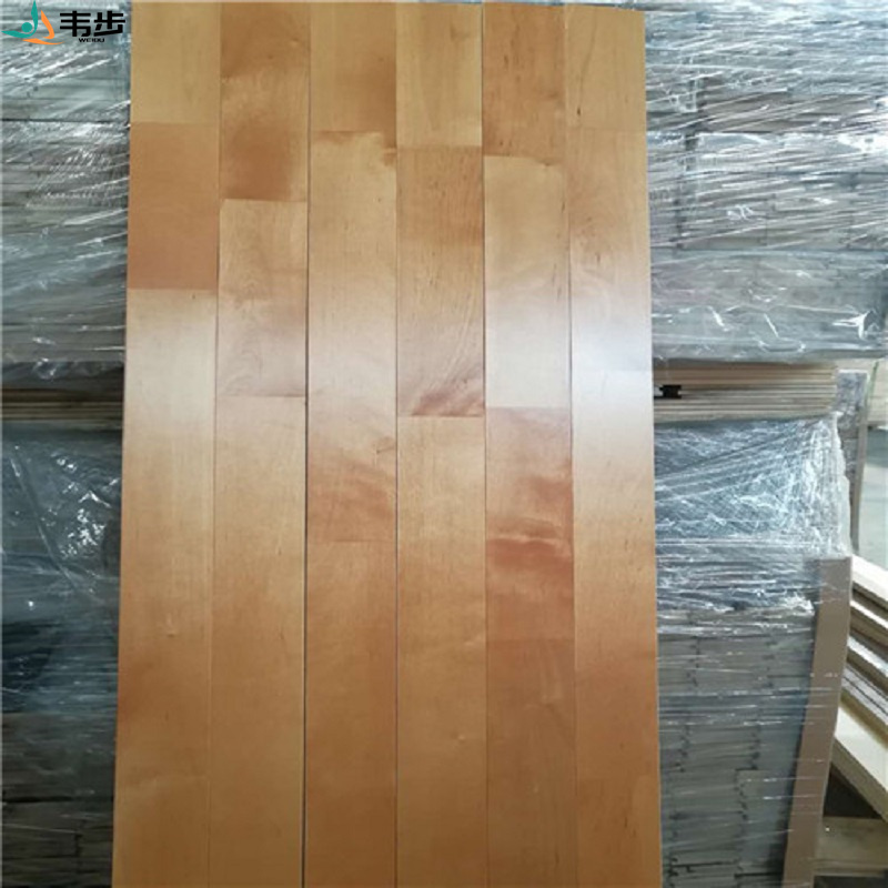 韦步室内篮球场运动木地板体育馆运动地板羽毛球馆篮球场运动木地板高清大图