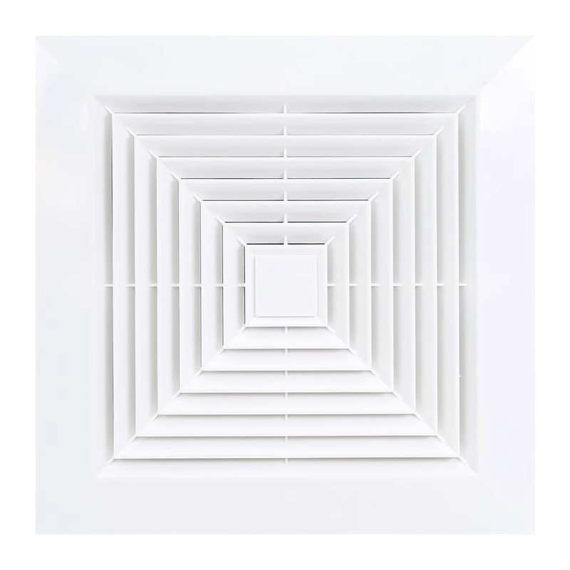 卫生间排气扇强力静音集成吊顶换气扇挂式厨房排风扇 铝扣板专用30w排风扇 300*300mm高清大图