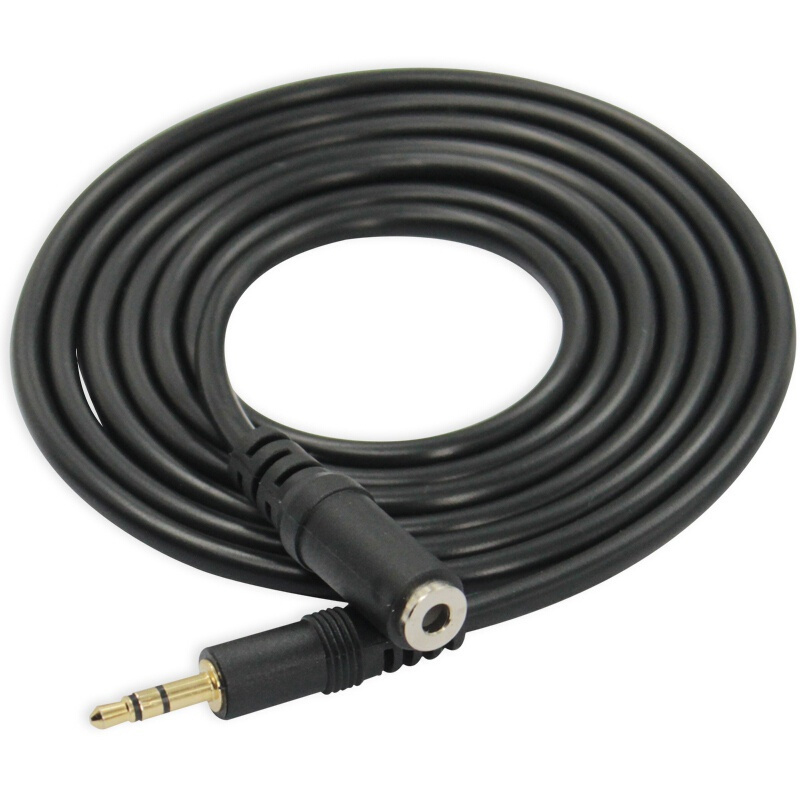 ITC T-P1.8 音频连接线 3.5(耳机插头)-双6.35话筒插头 1.8米 gh