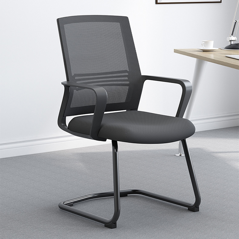 奕珂鑫 电脑椅会议办公椅职员办公室靠背椅子员工座椅(弓形脚款)YKX-Y-2高清大图