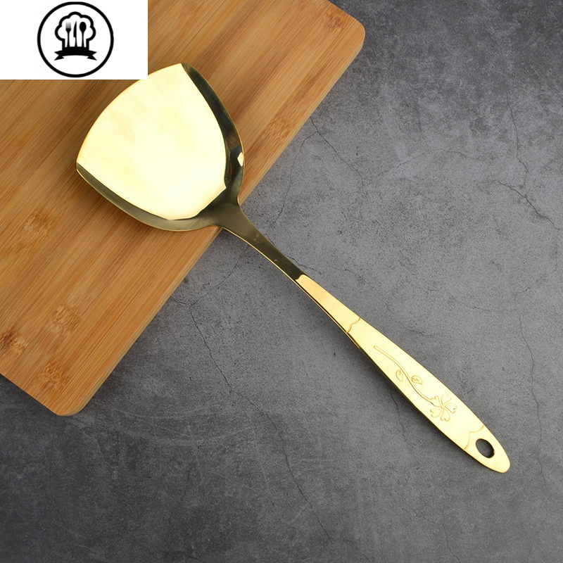 敬平jingping纯铜锅铲套装不粘锅家用厨房用具大全铜炒菜铲煎铲漏勺