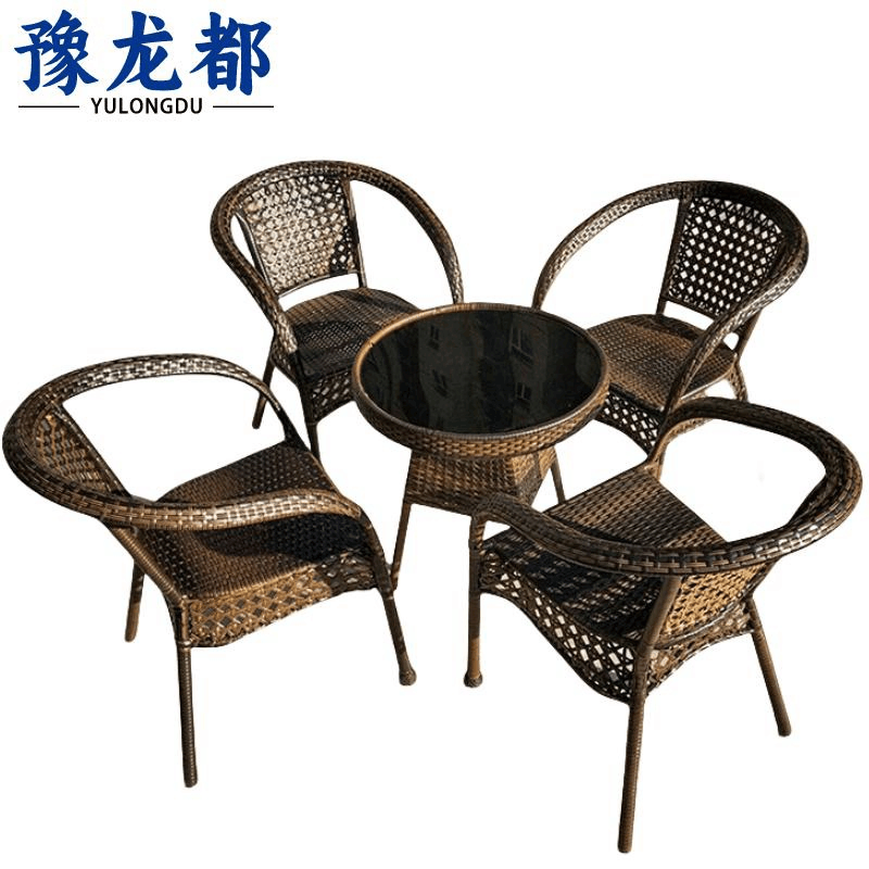 豫龙都 户外桌椅 四椅 套图片