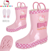 HelloKitty女童雨鞋儿童水鞋宝宝小学生防滑耐磨橡胶雨靴