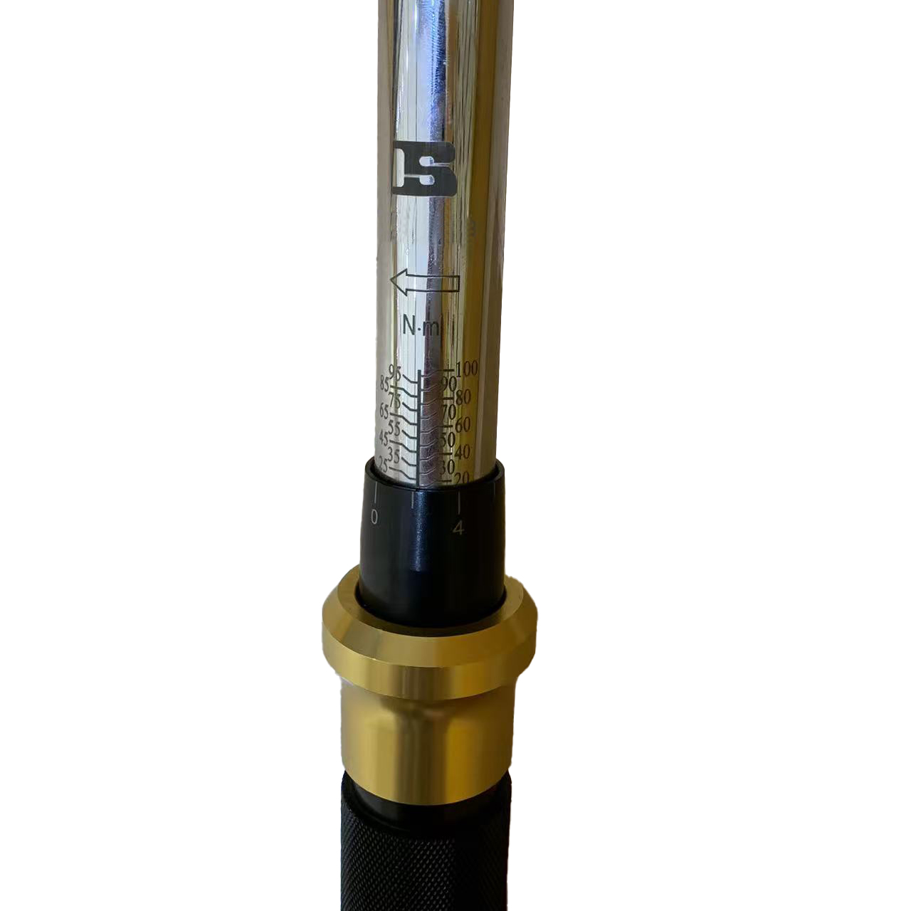 波斯(BOSI) 荧光系列可调式扭力扳手 20-100N.m 把高清大图