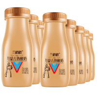 兰格格蒙古炭烧熟酸奶230gx10瓶风味发酵乳早餐酸奶