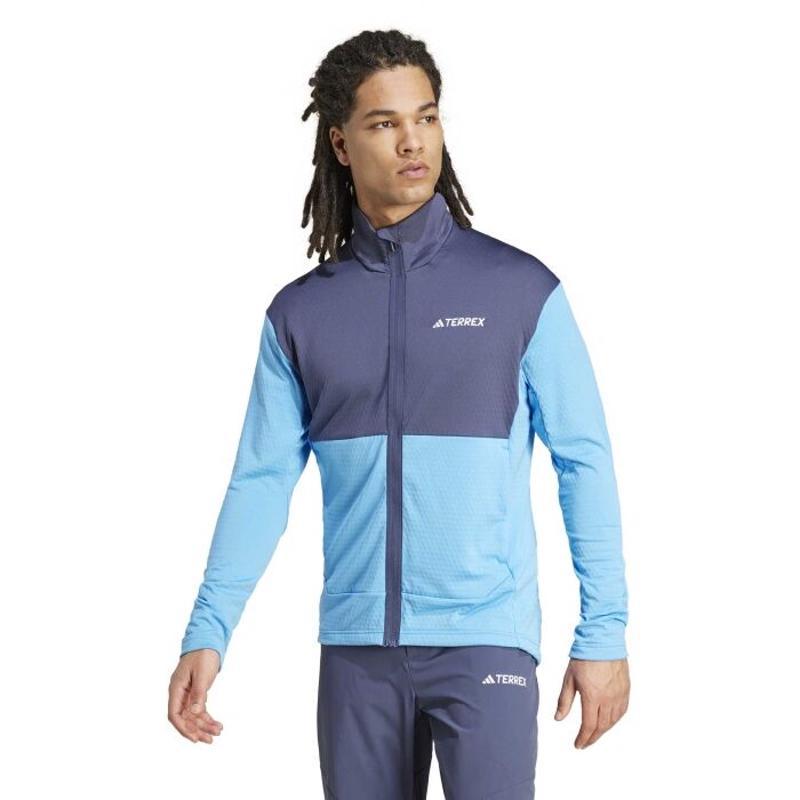 阿迪达斯(adidas)adidas TERREX男士透气保暖拉链运动夹克户外休