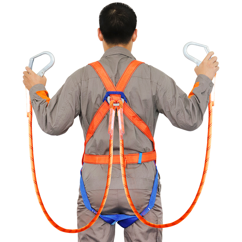 援邦2米双绳O型扣带缓冲包YB-BKAQD-O-2 安全带 五点式高清大图