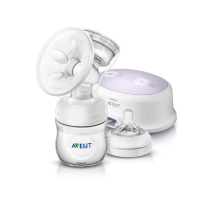 飞利浦 AVENT 吸奶器 新安怡单边电动手动两用吸乳器 PP材质 SCF332/02 英国进口