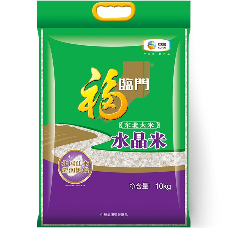 福临门 水晶米 东北米 中粮出品 大米 10kg