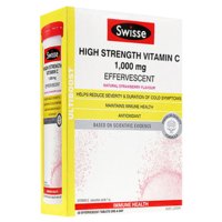 澳洲Swisse斯维斯维生素C泡腾片 片剂 补充VC 泡腾片 60片 *3盒装