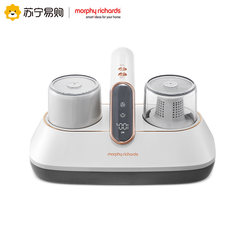 摩飞电器 除螨仪手持无线 家用床上拍打除螨虫仪 紫外线杀菌小型吸尘除螨机器MR3100