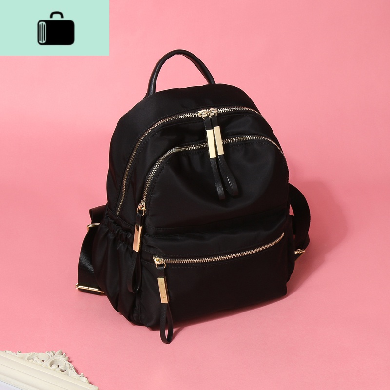 牛津布双肩包女韩版潮百搭时尚尼龙背包2020年新款学生书包NEW LAKE高清大图