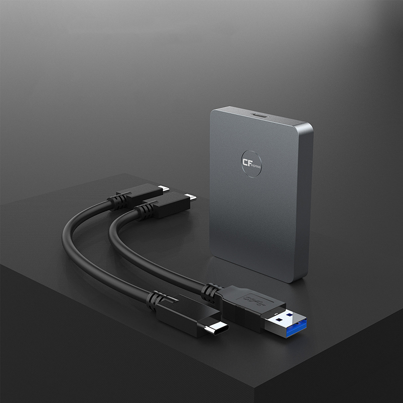 久宇 CFexpress TypeA B高速读卡器USB3.1读取XQD内存卡索尼A7S3/Z6/7佳能R5手机电脑通用
