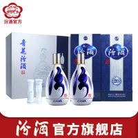 [官方正品]汾酒 山西杏花村 53度青花20汾酒500ml*2瓶 清香型白酒 礼盒装