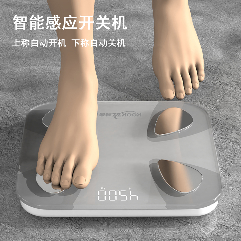 酷客者KOOKZZ智能体脂秤C30高清大图