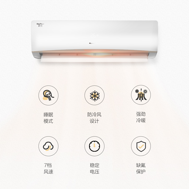格力壁挂式空调KFR-50GW/(50558)NhAd-3