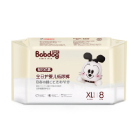 巴布豆米蓓轻芯优氧纸尿裤旅行装XL码