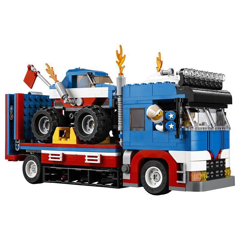 乐高(LEGO)Creator 创意百变 巡回特技表演 31085 儿童塑料积木玩具 581块 8-12岁