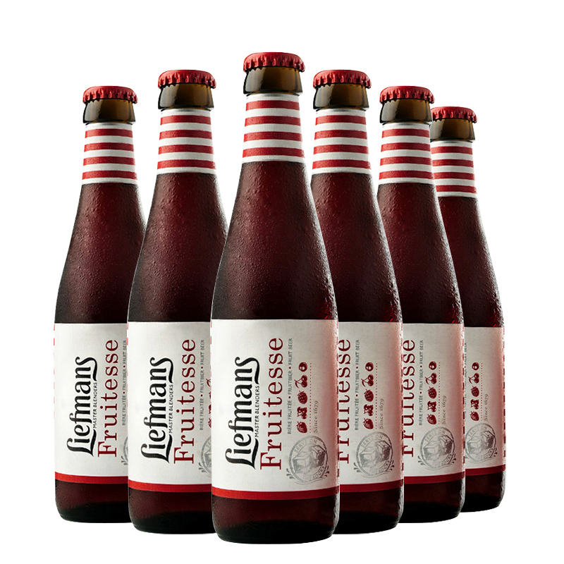 乐蔓liefmans比利时进口水果啤酒乐曼啤酒乐蔓果啤2506瓶装