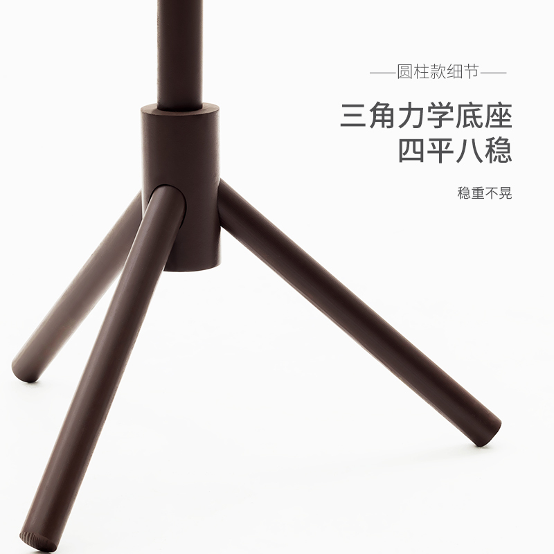 0甲醛天然生态松木衣帽架实木挂衣架落地加粗卧室门后简易衣架子