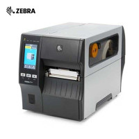 斑马(ZEBRA)ZT411标签机/条码打印机 工业级快递电子面单哑银纸固定资产标签吊牌二维码门票打印机 300dpi