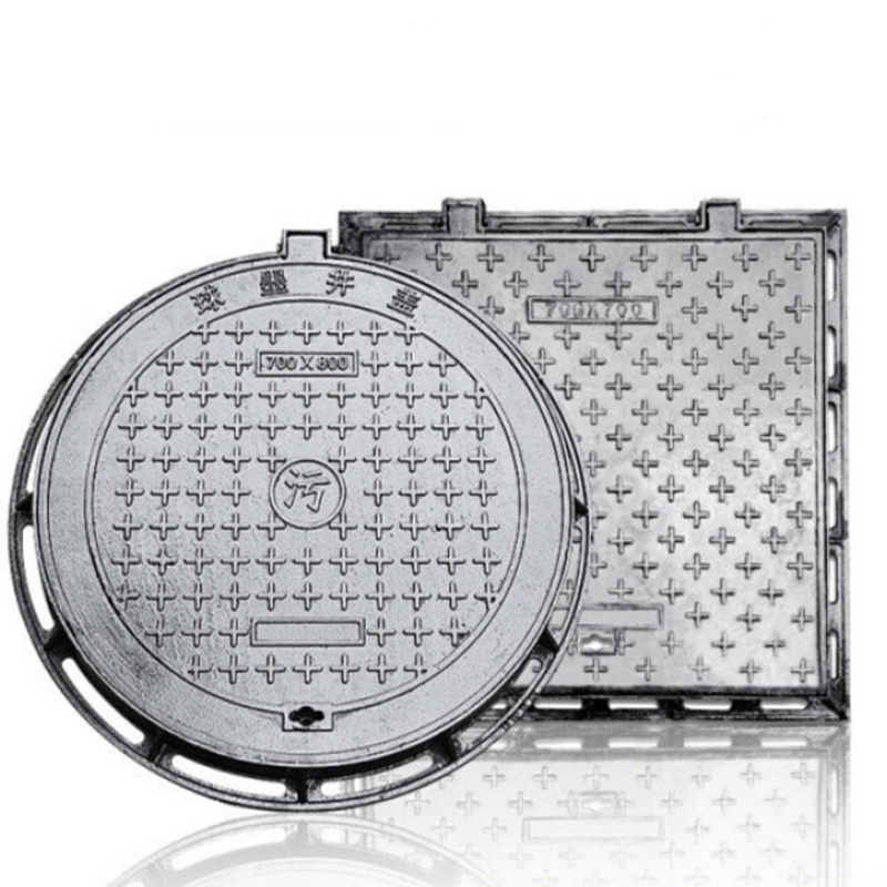 井盖球墨铸铁井盖700800en124d400sl单位个视频