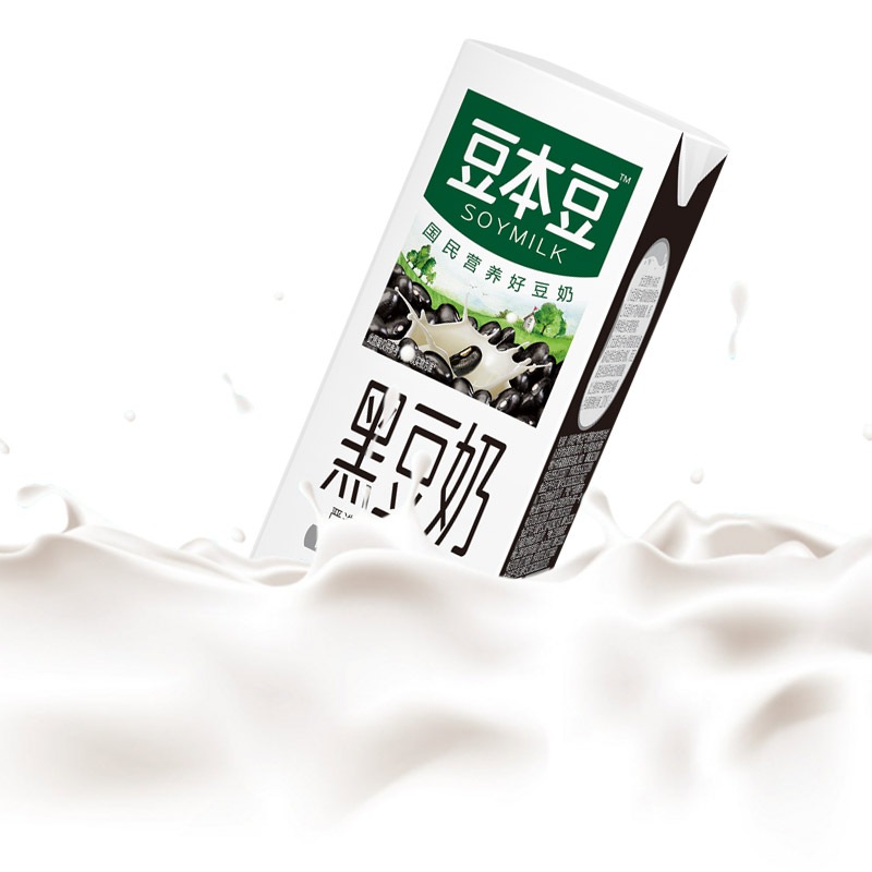 豆本豆 黑豆奶 250ml*6(新老包装随机发货)高清大图