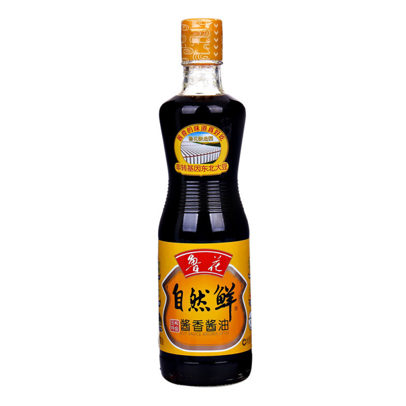 鲁花自然鲜酱香酱油500ml/瓶