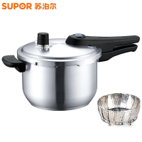 苏泊尔(SUPOR)304不锈钢蓝眼高压锅 YW24S1 家用压力锅24cm煲汤饭煲压力煲电磁炉燃气灶通用