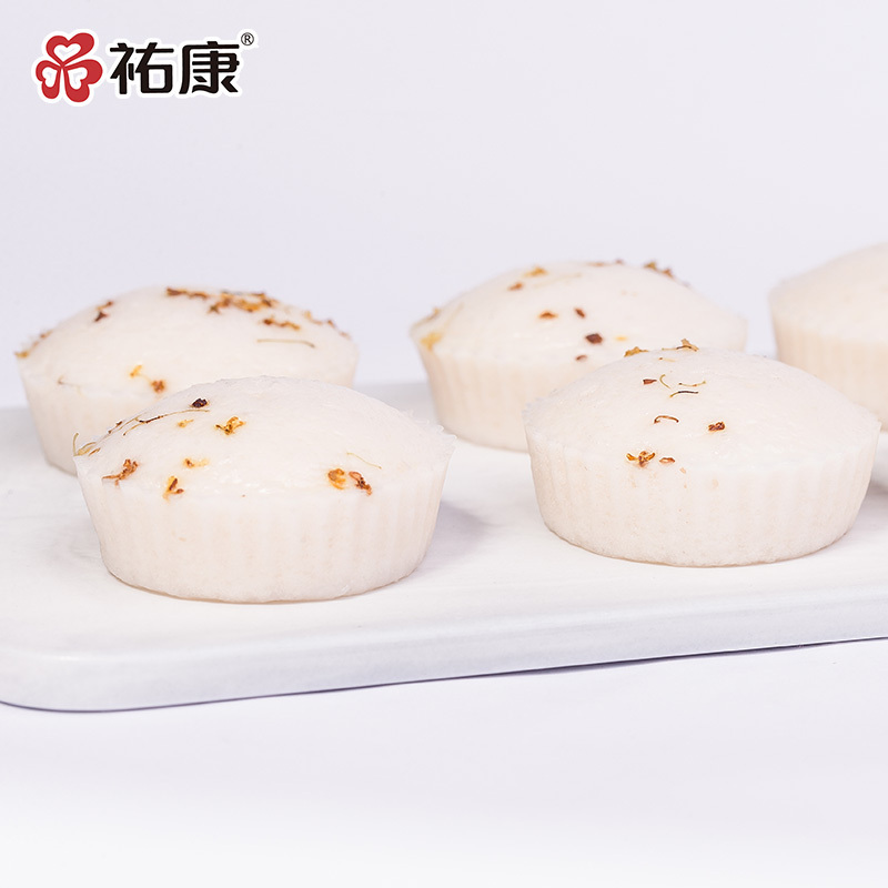 祐康食品 杭州老底子桂花米糕400g*3包 早餐点心手工糕点零食小吃