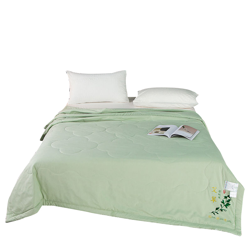 北极绒 艾草驱蚊夏凉被 200*230cm BJRB510 布袋装