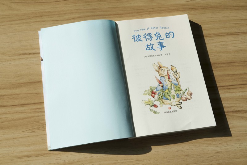 [正版]书店彼得兔的故事 (英)毕翠克丝·波特 四川文艺出版社 金炀淏//叶驰顾湘果麦中文分级阅读外国儿童文学高清大图