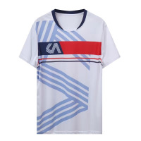 健訫奕天羽毛球服排球服乒乓球服BK670-A 3XL 白色