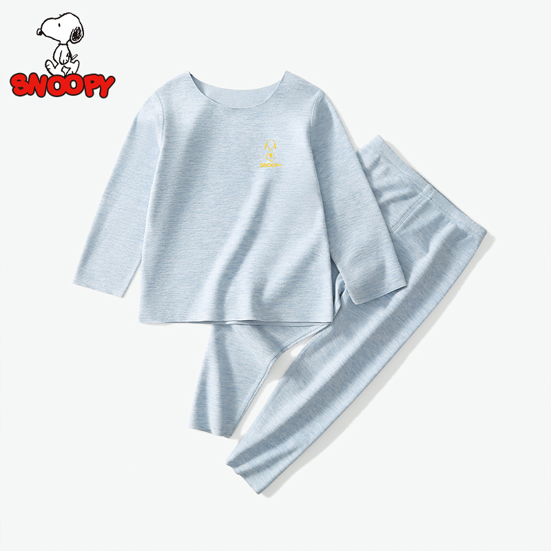 史努比SNOOPY童装儿童内衣套装春秋新款男女童秋衣秋裤两件套