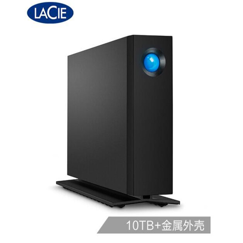 希捷(Seagate) 莱斯LaCie 10TB Type-C/USB3.1桌面硬盘d2 3.5英寸 黑色(单位:套)