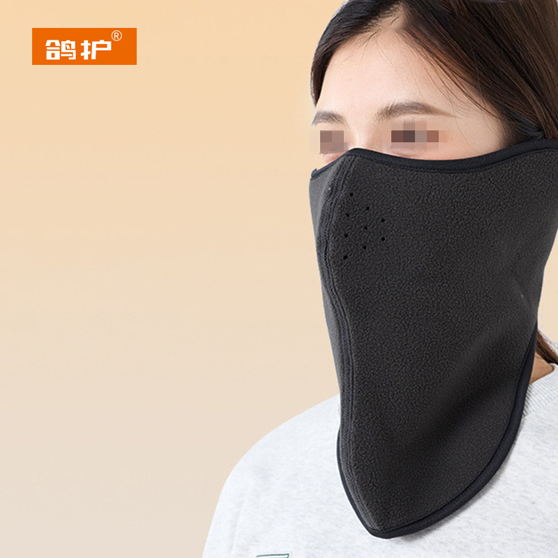 鸽护 防寒面罩 GH584QDK-半脸带披 个高清大图