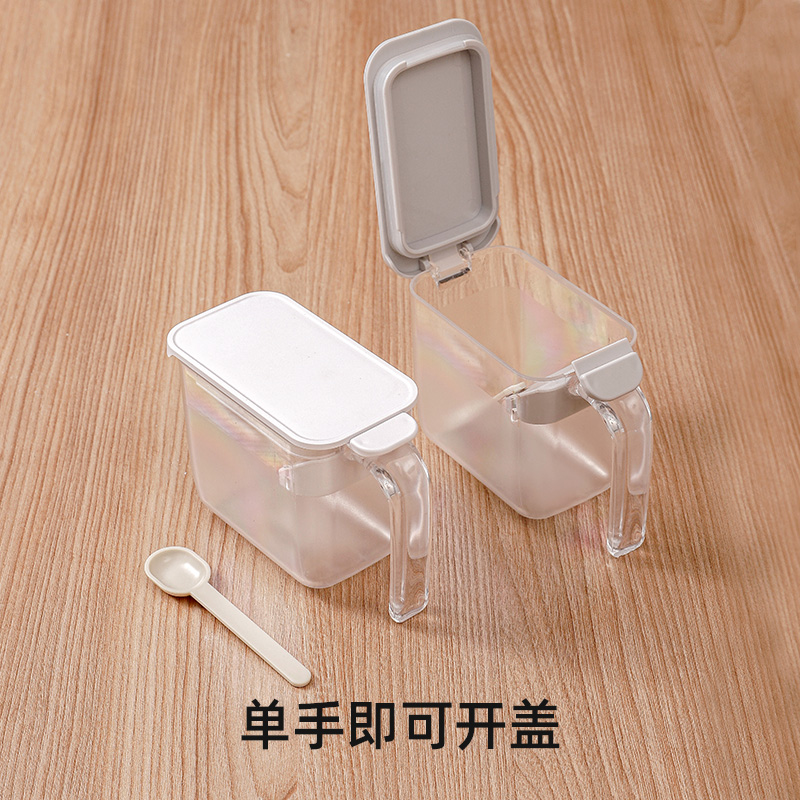 梵特 调料罐家用厨房调味罐密封防潮弹盖式调料盒置物架套装高清大图