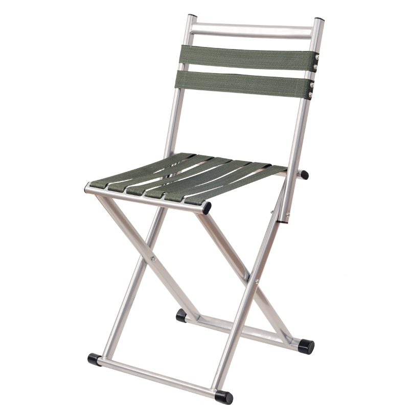 家用折叠凳便携折叠椅凳子闪电客小马扎带靠背座椅户外简易钓鱼椅子