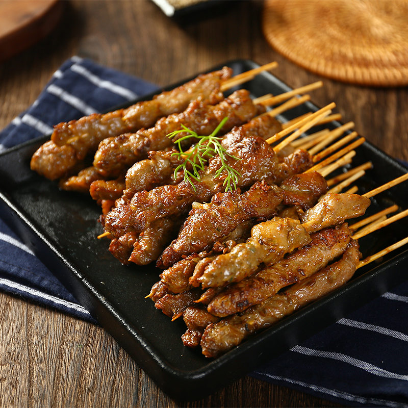 大牧汗 原味羔羊肉串 218g