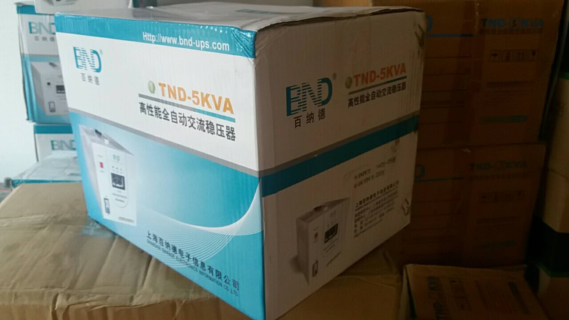 百纳德 TND-5KVA稳压电源高清大图