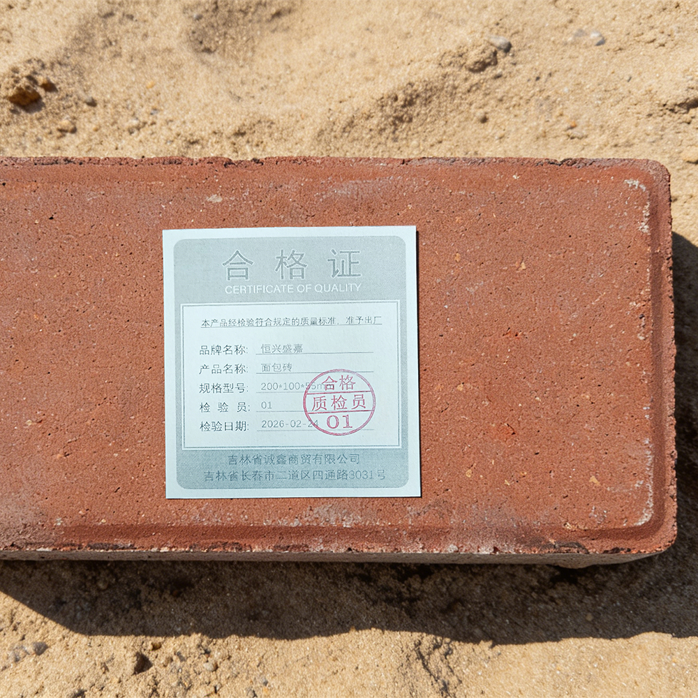 恒兴盛嘉 面包砖 200*100*55mm 块高清大图