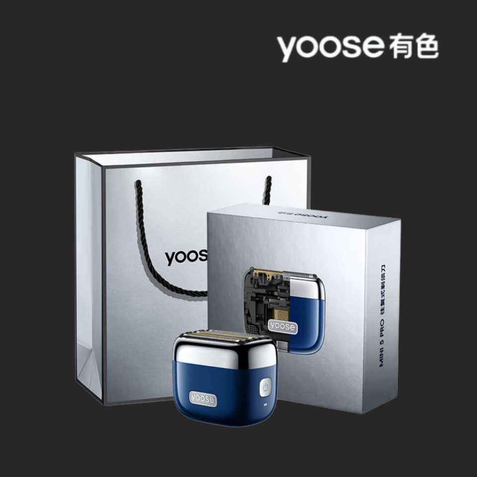 yoose有色 往复式剃须刀 MINI 5 PRO 午夜蓝(单位:个)